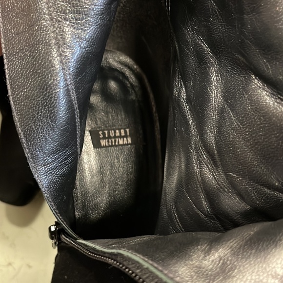 Swede Boots in black & brown gently worn - Picture 8 of 8